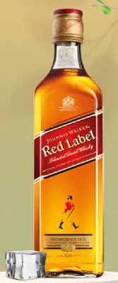 Whisky Johnnie Walker Red Label Blended Scotch promocja w Netto