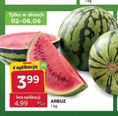 Arbuz promocja w Stokrotka