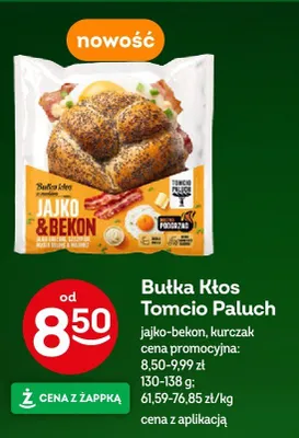 Bułka Kłos Tomcio Paluch Kurczak promocja w Żabka