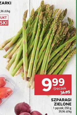 Szparagi zielone promocja w Stokrotka