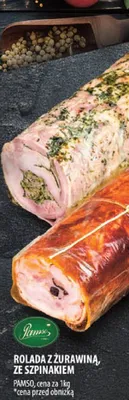 Rolada z żurawiną, ze szpinakiem promocja w Arhelan