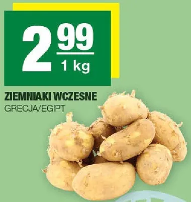 Ziemniaki wczesne promocja w SPAR