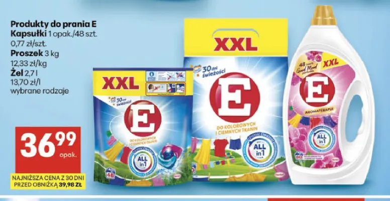 Żel do prania E promocja w Delikatesy Centrum