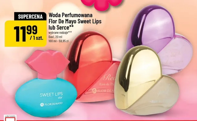 Woda perfumowana Sweet Lips Flor De Mayo promocja