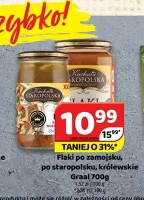 Flaki po staropolsku Graal promocja w Delfin