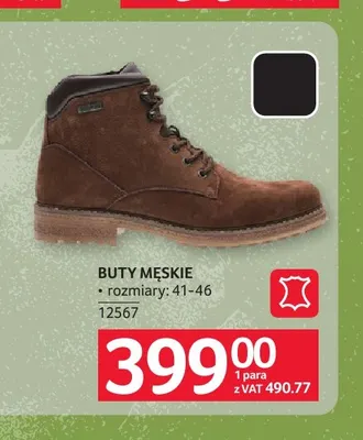Buty męskie promocja w Selgros