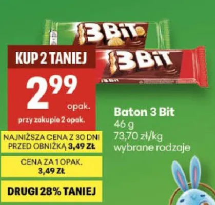 Baton crispy wafer orzechowy Oshee promocja w Delikatesy Centrum