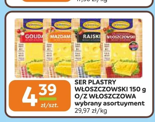 Ser plastry Włoszczowski promocja w Społem Częstochowa