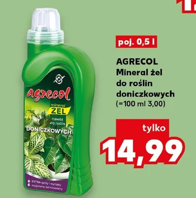 Mineral żel do roślin doniczkowych Agrecol promocja w Kaufland