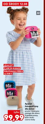 Aparat fotograficzny dla dzieci promocja w Kaufland