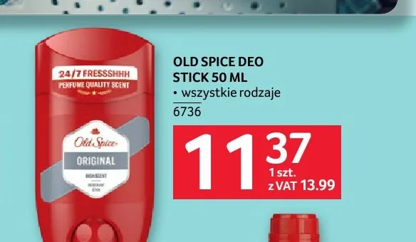 Deo stick Old Spice promocja w Selgros