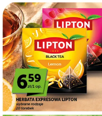 Herbata ekspresowa Lipton promocja w ABC