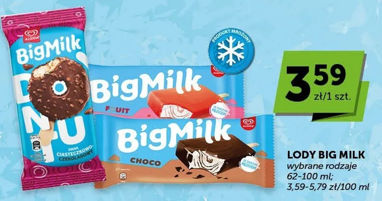 Lody wybrane rodzaje promocja w Euro Sklep