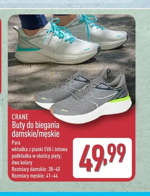 Buty do biegania damskie Crane promocja w Aldi
