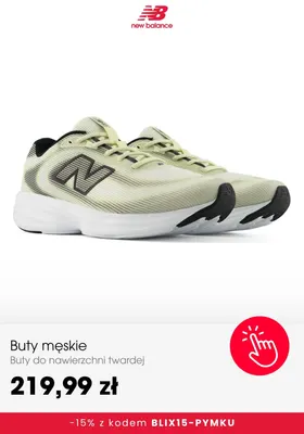 Buty męskie do nawierzchni twardej New Balance promocja w New Balance