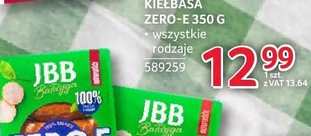 Kiełbasa Zero-E JBB Bałdyga 350g promocja w Selgros