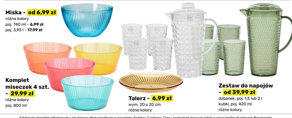 Talerz promocja w Bricomarche