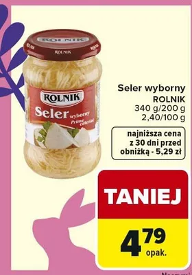 Seler wyborny promocja w Carrefour