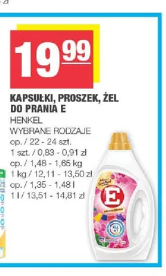 Proszek do prania E promocja w SPAR
