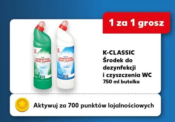 Środek do dezynfekcji i czyszczenia WC promocja w Kaufland