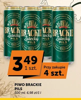 Piwo Brackie Pils promocja w ABC