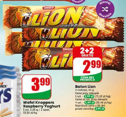 Baton Lion promocja w Dino