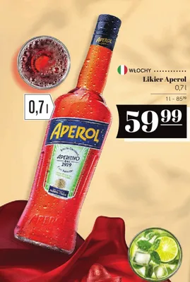 Likier Aperol Włochy promocja w POLOmarket