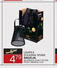 Lampka solarna Spark Galicja promocja w Wafelek
