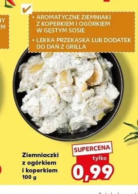 Ziemniaczki z ogórkiem i koperkiem promocja w Kaufland