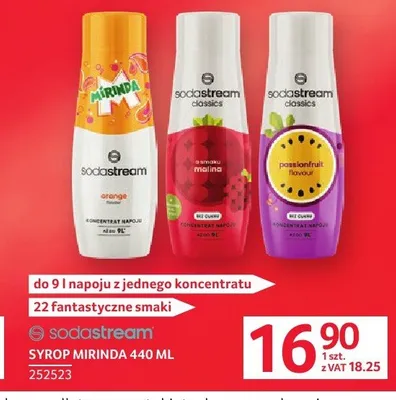 Syrop Sodastream Mirinda 440ml promocja w Selgros