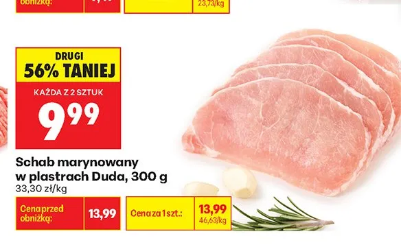 Schab marynowany w plastrach Duda promocja w Biedronka