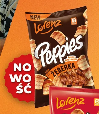 Chrupki Peppies Żeberka Lorenz promocja w Duży Ben