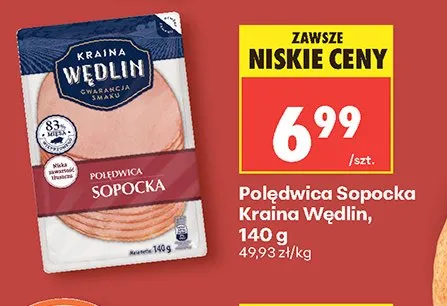 Polędwica Sopocka Kraina Wędlin promocja w Biedronka