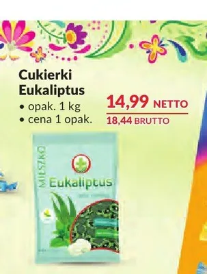 Cukierki Mieszko Eukaliptus promocja w Makro