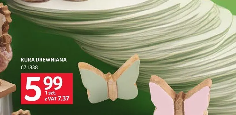 Kura drewniana promocja w Selgros