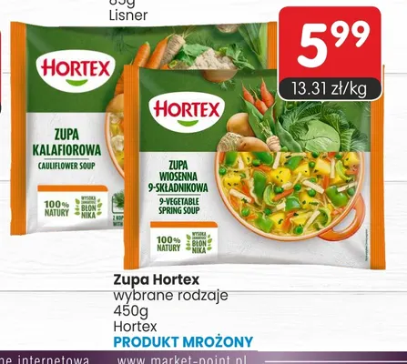 Zupa kalafiorowa Hortex promocja w Market Point