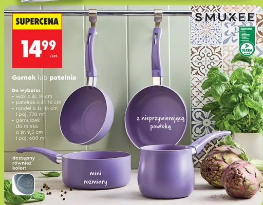 Garnuszek do mleka o śr. 9,5cm  promocja w Biedronka