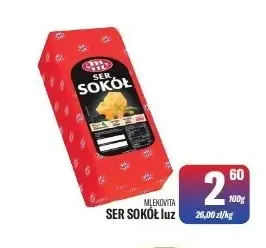 Ser Sokół luz Mlekovita promocja w Tomi Markt