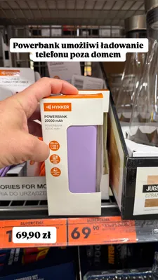 Powerbank Hykker 20000mAh promocja w Biedronka