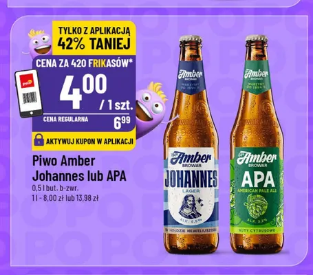 Piwo Amber APA promocja w POLOmarket