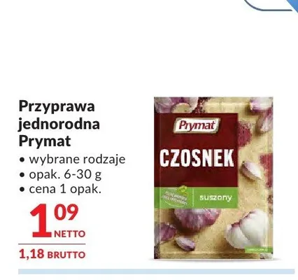Przyprawa jednorodna Prymat promocja w Makro
