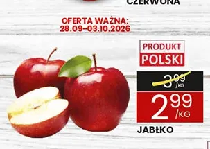 Jabłka promocja w Wafelek