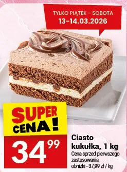 Ciasto kukułka promocja w Twój Market