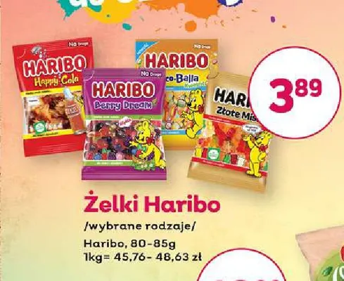 Żelki Haribo Co-Balla promocja w Bliski