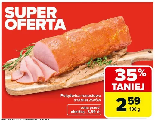Polędwica łososiowa promocja w Carrefour