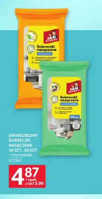 Ściereczki nasączone uniwersalne Jan Niezbędny promocja w Selgros