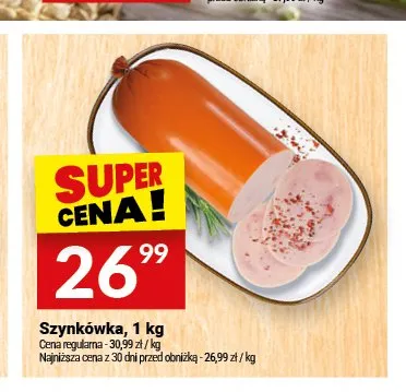 Szynkówka Białecki Wędzarnia promocja w Twój Market