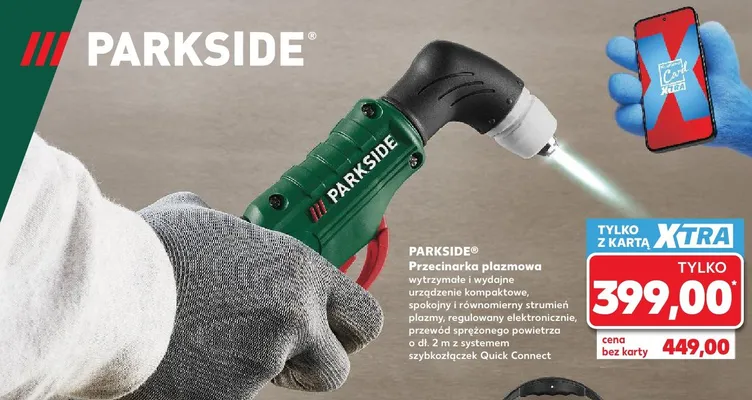 Przecinarka plazmowa Parkside® promocja w Kaufland
