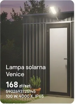 Lampa solarna Venice promocja w Castorama
