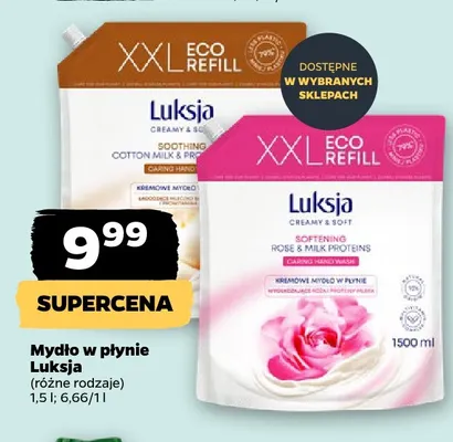 Mydło w płynie Luksja promocja w Netto